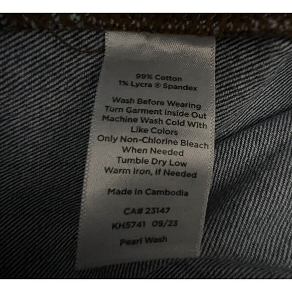 Talbots Women’s Petite Easy Straight Ankle Jeans Blue 22WP High Waist - Picture 9 of 12